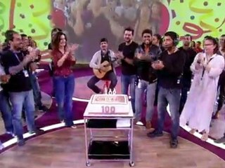 Encontro com Fátima Bernardes comemora o programa de número 100