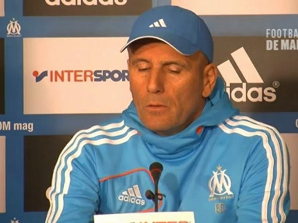 OM - Baup: "il faut savoir mettre le pied quand il faut"