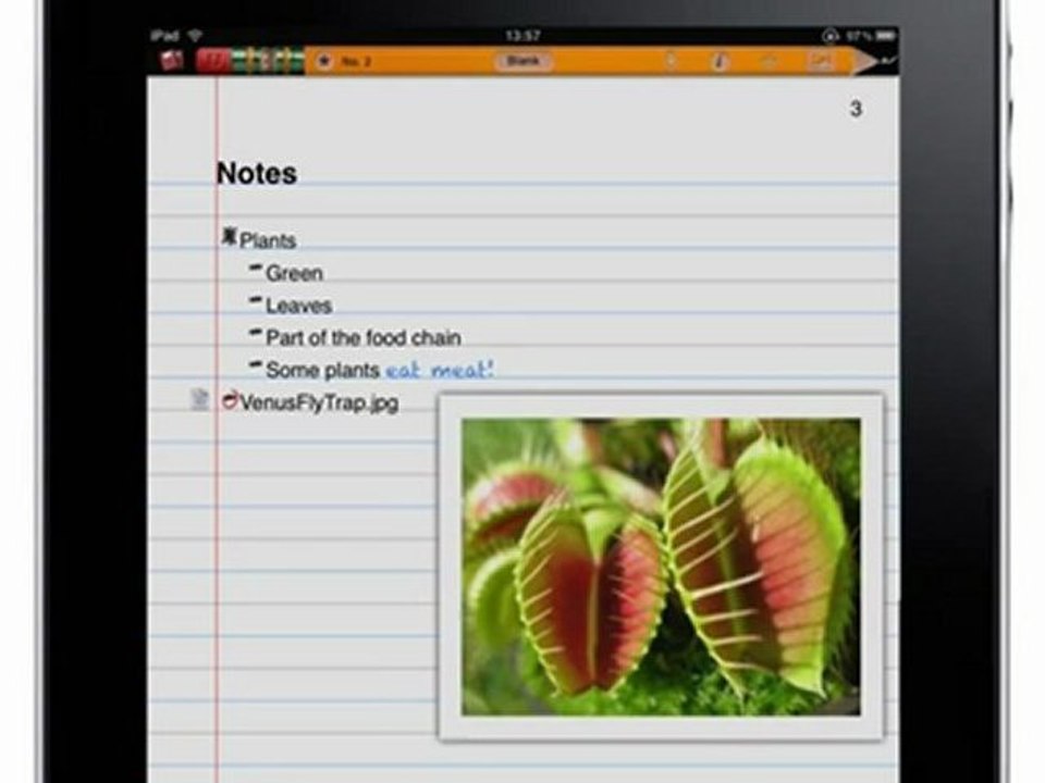 Take Great Notes Using NoteBook for iPad