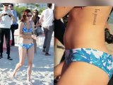 Rumer Willis en bikini à la plage avec son petit-ami