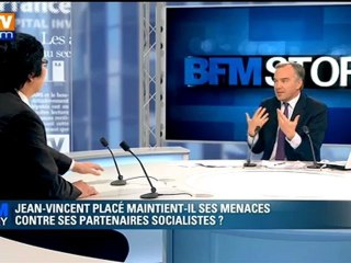 Jean-Vincent Placé : "je veux aider François Hollande"