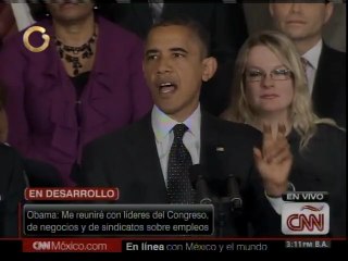 Obama: quiero resolver los retos fiscales, pero no aceptaré cualquier enfoque que no sea equilibrado