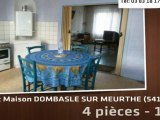 A vendre - maison - DOMBASLE SUR MEURTHE (54110) - 4 pièces