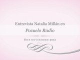 Entrevista a Natalia Millán en Pozuelo Radio