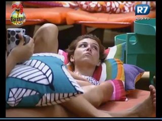 Claudia e Carril conversando com Nuelle e Bianca 04/11 madrugada parte 1