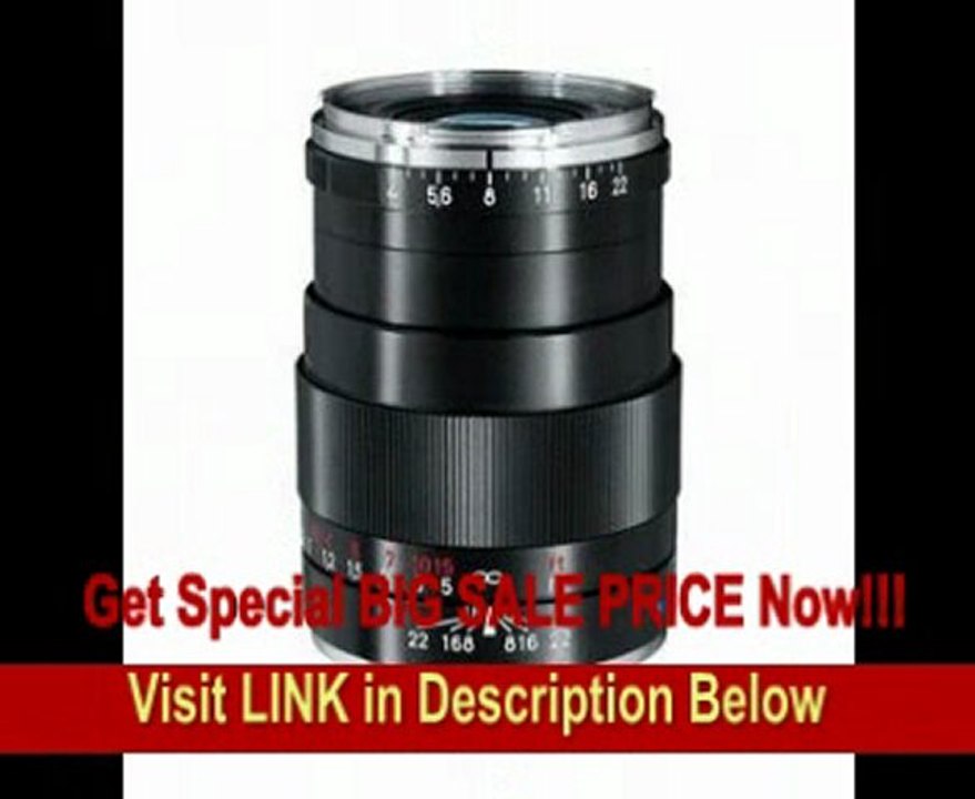 85mm f/4 Tele-Tessar T* ZM Manual Focus Lens (Black) REVIEW