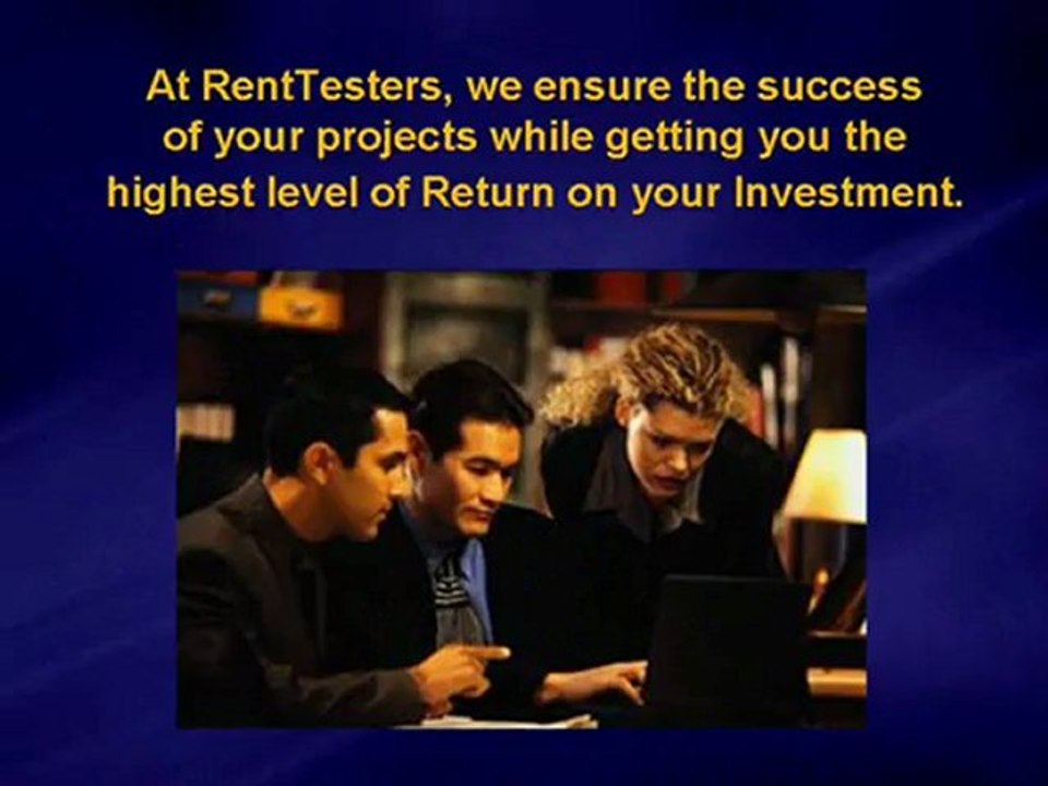 Software Test Services - RentTesters