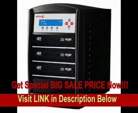 Xerox 3 Target Blu-ray DVD CD Disc Duplicator Tower with Hard Drive + USB 3.0 2.0 Support CopyProtection M-Disc FOR SALE