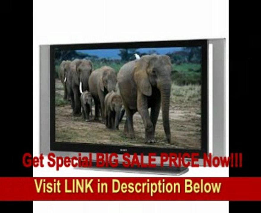 SPECIAL DISCOUNT Sony KDF-60XS955 60-Inch HD-Ready LCD Projection Television