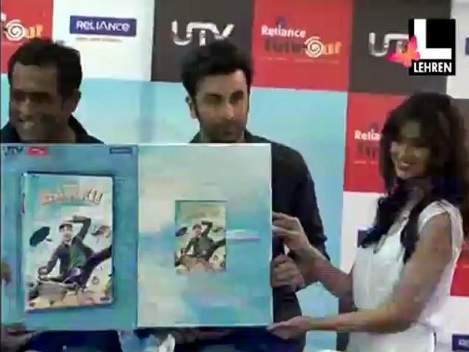 Ranbir And Ileana at Barfi DVD Launch