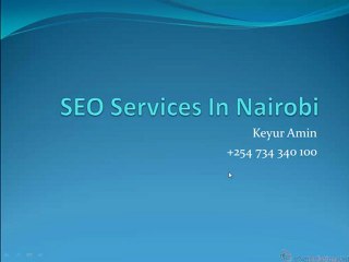 SEO Services In Nairobi - Best SEO Services In Nairobi