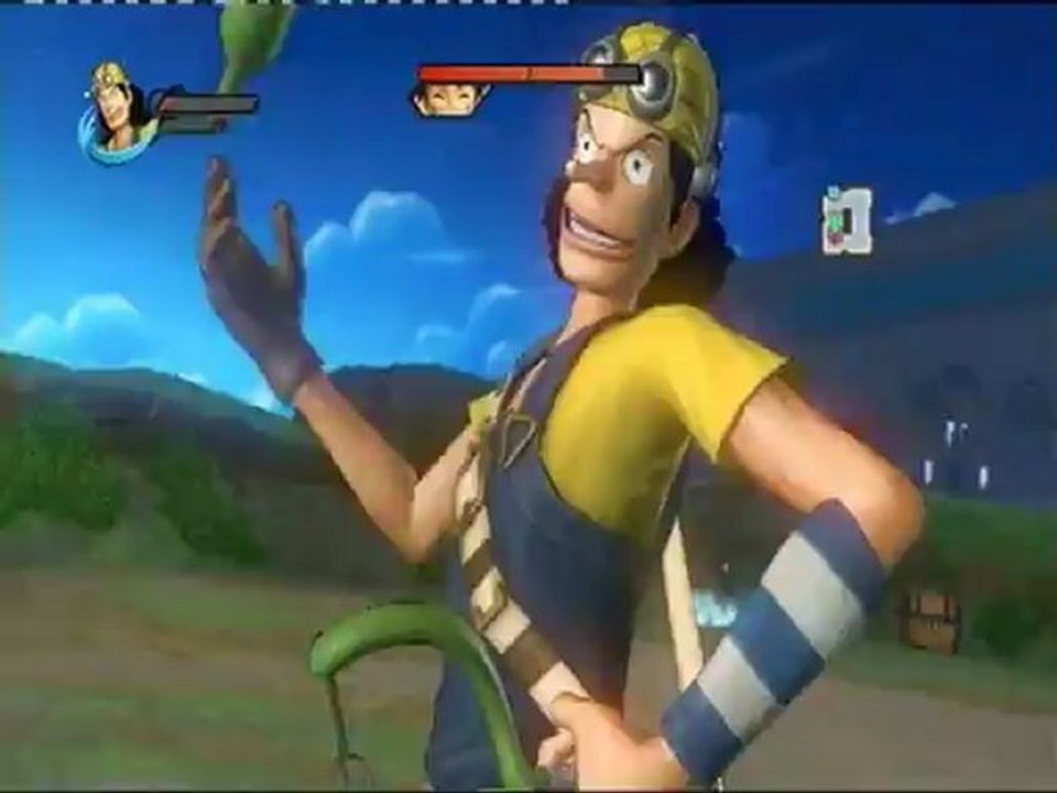 One piece pirate warriors episode 8 Luffy vs Usopp