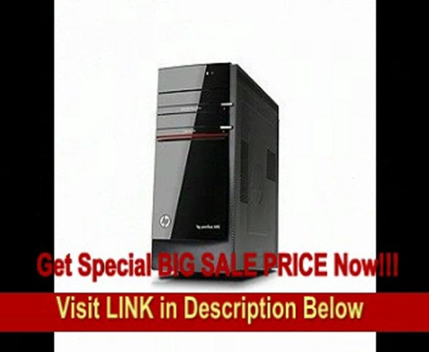 HP Pavilion HPE h8xt Customized Desktop with Intel i7 Processor @3.40 GHz REVIEW
