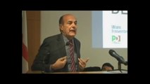 Bersani - Moralità e lavoro per tornare a crescere (09.11.12)