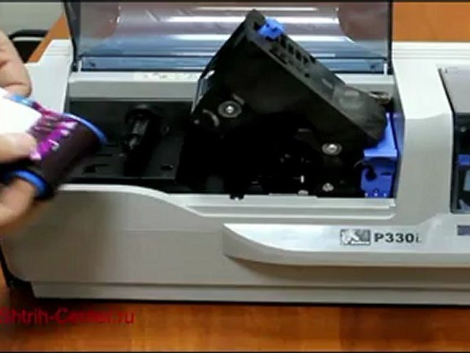 Подготовка к печати zebra P330i