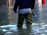 Venice floods leave St Mark's Square under water