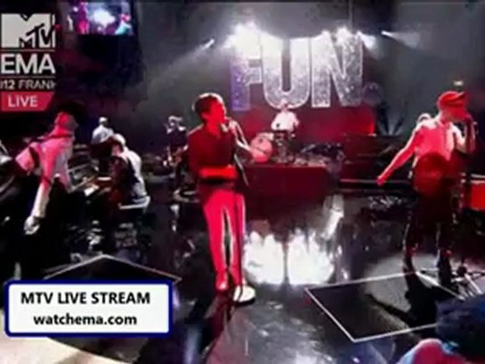 Fun We Are Young MTV EMA 2012 Highlights full performance