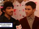 Jonas Brothers MTV EMA 2012 Highlights interview