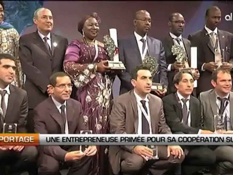 Une entrepreneuse primée pour sa coopération sud sud