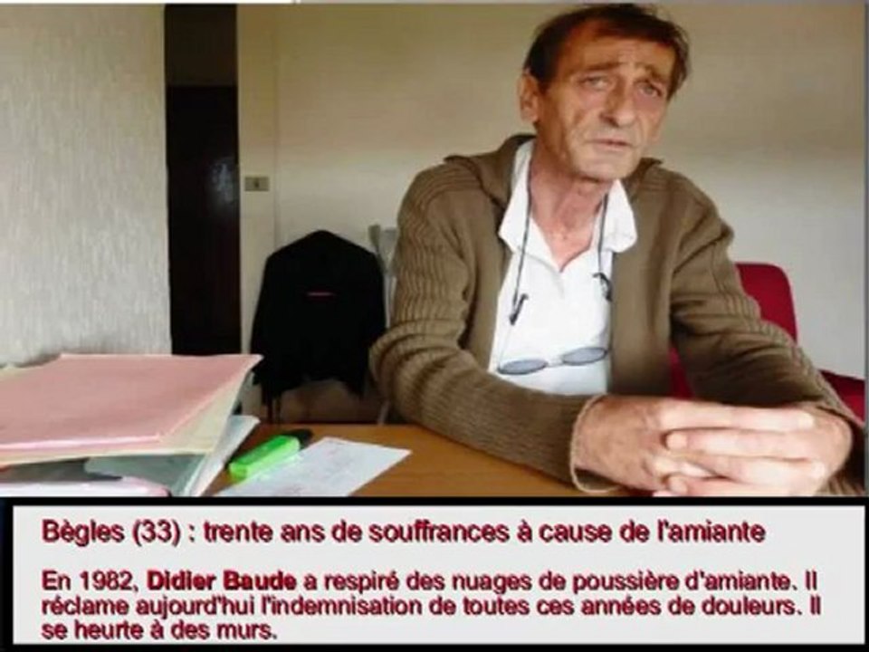 Monsieur Didier Baude à la sortie de la spam interview de l'avocat à sa sortie