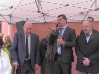AGDE – 2012 - Inauguration de la Maison du Combattant et du Local de la Croix-Rouge