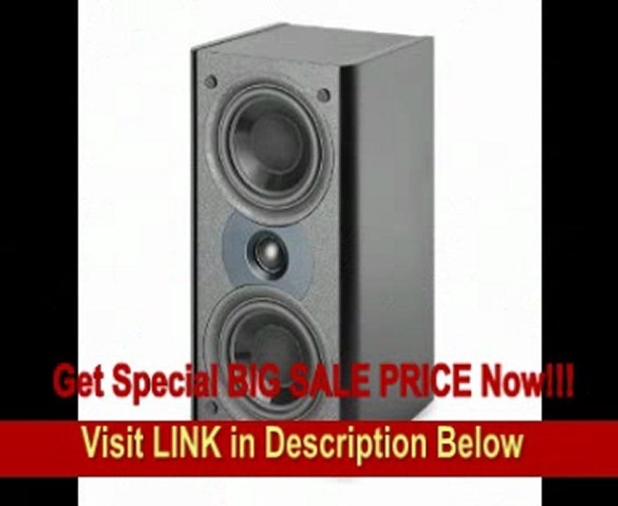 BEST BUY Atlantic Technology 2400LR-P-GLB Front Channel Speakers (Pair, Gloass Black)