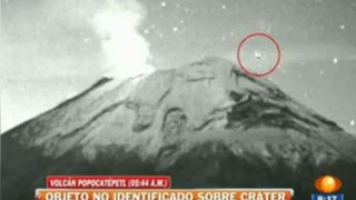 Ovni volcan Popocatépetl (8 Novembre 2012)