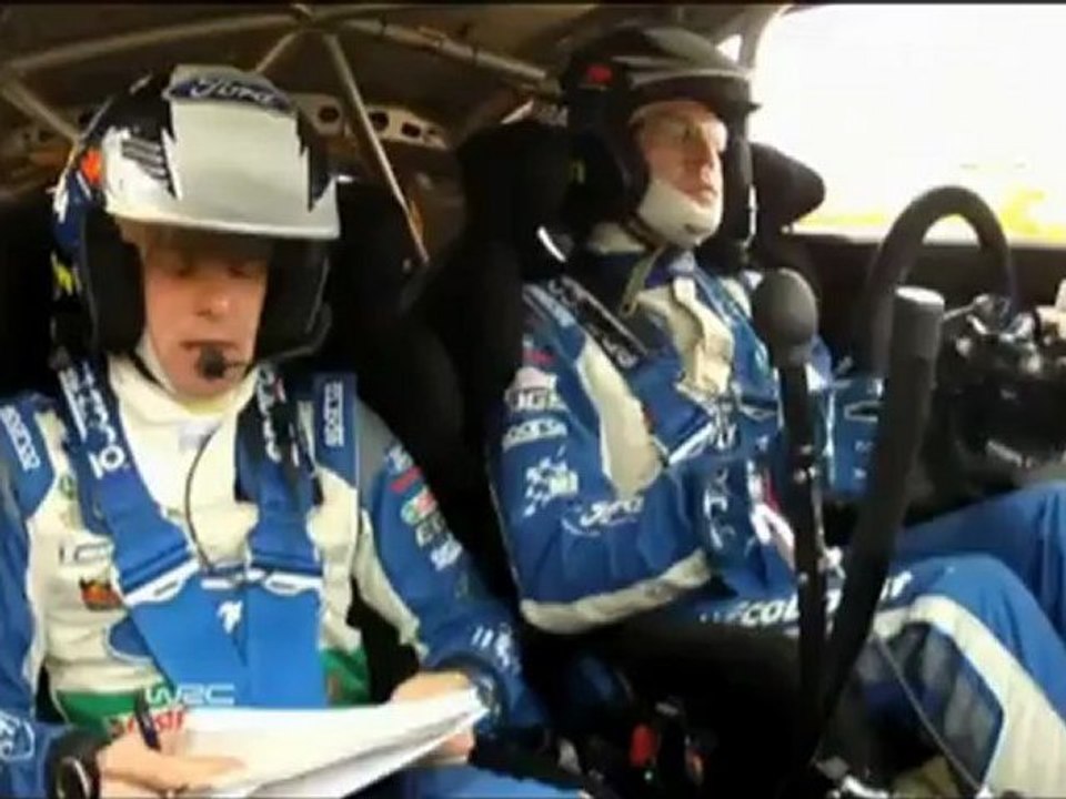 WRC: Ostberg führt, doch Loeb naht unaufhaltsam