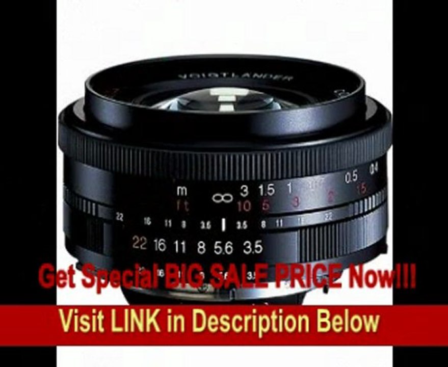 Voigtlander Color Skopar 20mm f/3.5 SL-II Aspherical Manual Focus Lens for Pentax Film & Digital Cameras FOR SALE