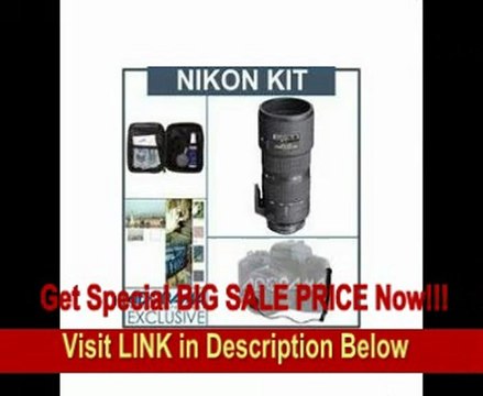 BEST PRICE Nikon 80-200mm f/2.8D ED AF Nikkor Lens - Nikon U.S.A. Warranty - Accessory Bundle with Tiffen 77mm Photo Essentials Filter Kit, Lens Cap Leash, Professional Lens Cleaning Kit