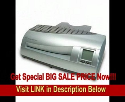 SPECIAL DISCOUNT H525 Photo Quality Pouch Laminator, 13 Wide, 3-10 Mil Pouches, Adjustable Temp GBC1701550