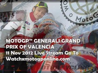 MOTOGP Circuit of Valencia 2012 Live