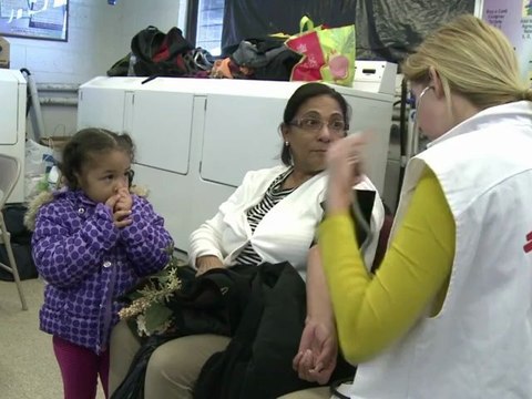 Doctors Without Borders tend to NY storm victims