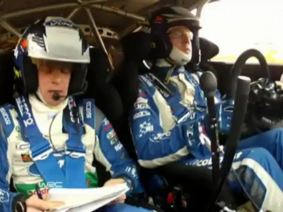 WRC - Ostberg lidera el Rally de Cataluña por delante de Loeb