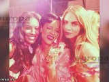 Rihanna filtra sus fotos subidas de tono con Kate Moss