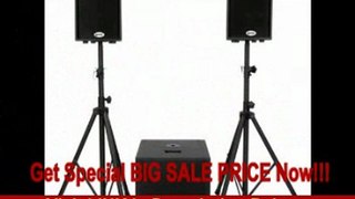 Gemini XTR-500 Complete Powered Speaker System (2 Loudspeakers, 1 Subwoofer) FOR SALE