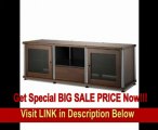 BEST BUY Salamander Synergy 236 A/V Cabinet w/ Two Doors & Media Drawer (Walnut/Silver)