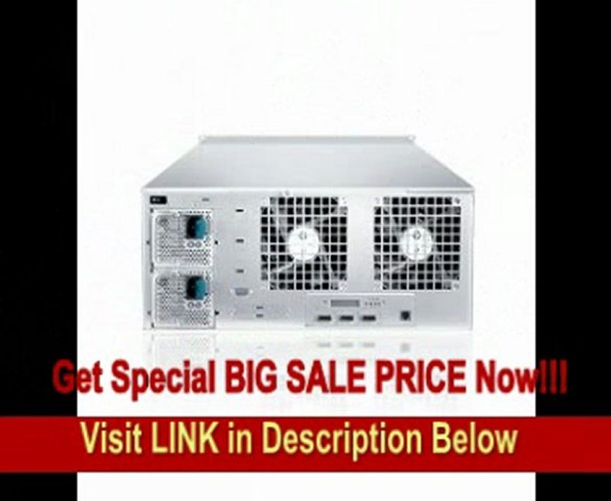 Sans Digital EliteSTOR 4U 24 Bay SAS/SATA to SAS JBOD with SAS Expander Rackmount ES424X+B (Black) FOR SALE