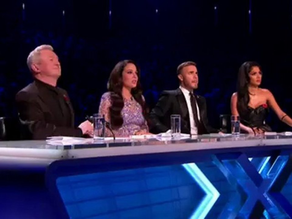 James Arthur sings No Doubt's Don't Speak - Live Show 5 - The X Factor UK 2012