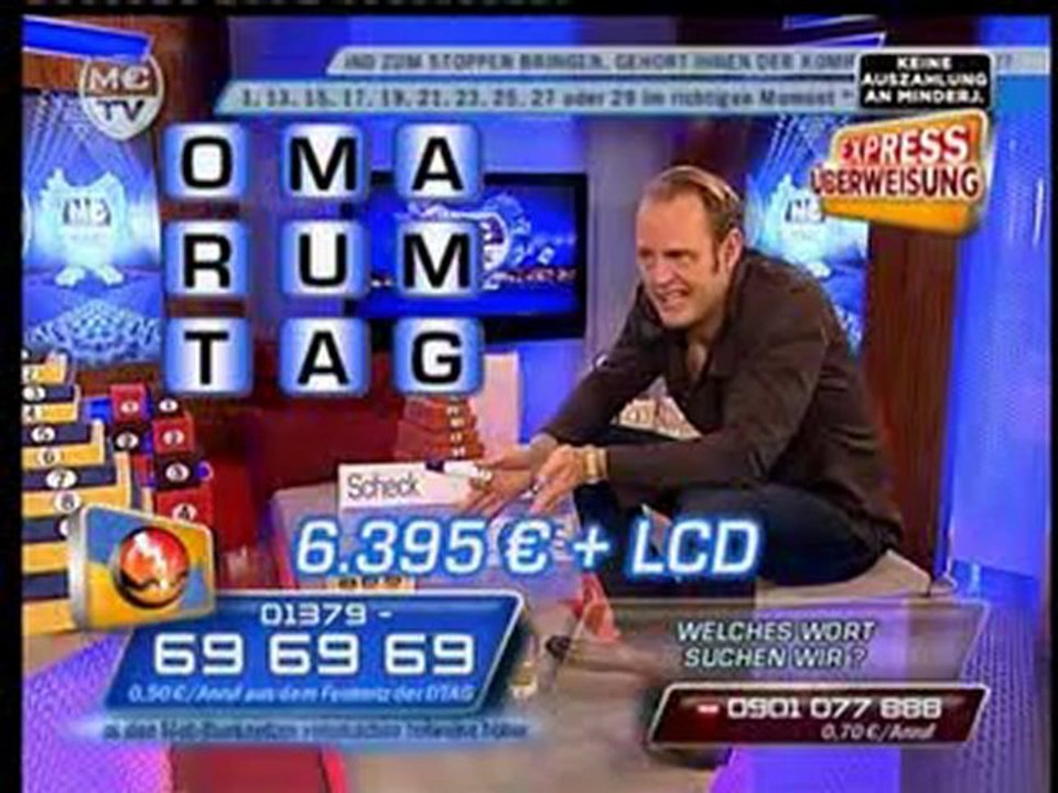 Klaus mit Aromatag VIVA 16.09.07