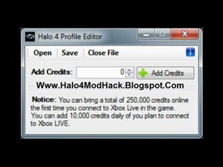 Halo 4 Maxed GPD Hack Tutorial