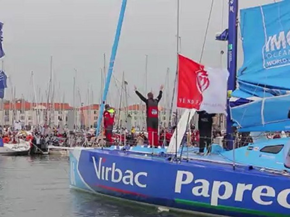 Départ du Vendée Globe 2012 - Jean-Pierre Dick, Virbac-Paprec 3