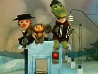 Голубой вагон - Крокодила Гена и Чебурашка