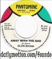 Glen Brown - Away with the bad + Dub