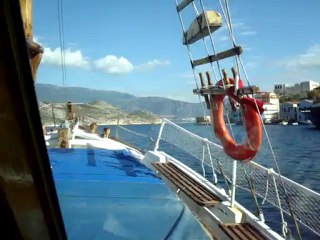 Φεύγοντας από Καστελόριζο για Κας