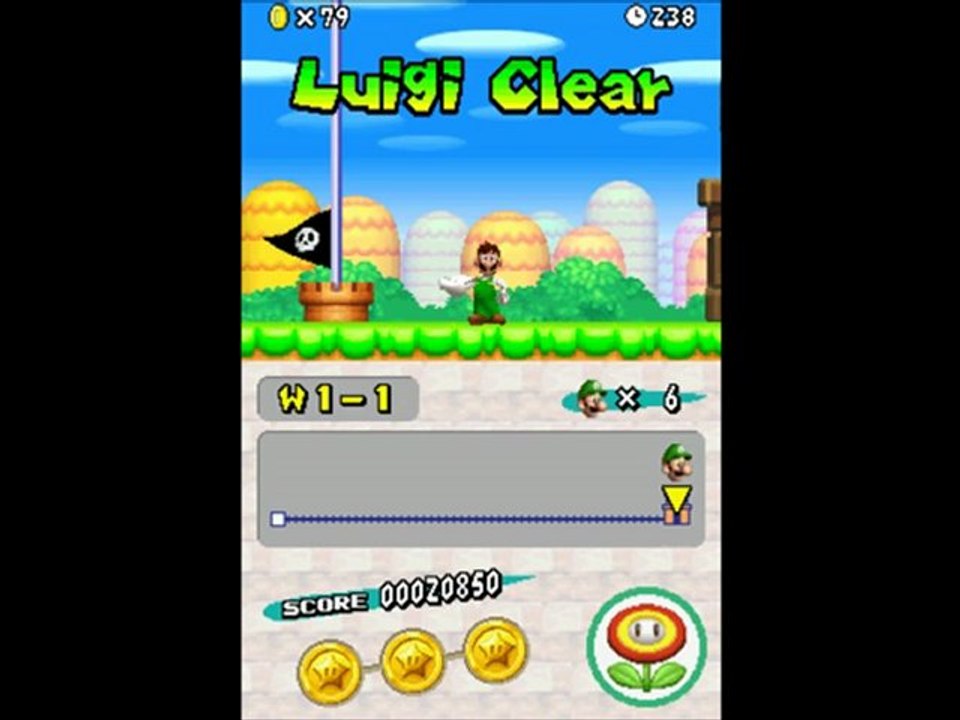 New Super Mario Bros. Walkthrough - Monde 1-1