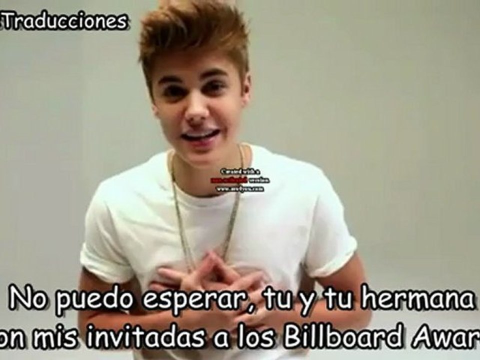 Justin Bieber- Billboard Awards Invite From Cady (Español)