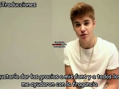 Justin Bieber- Acceptance Speech Fragrance Of The Year (Español)