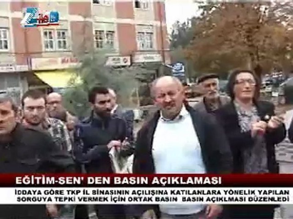 Zile Eğitim sen den basın açıklaması