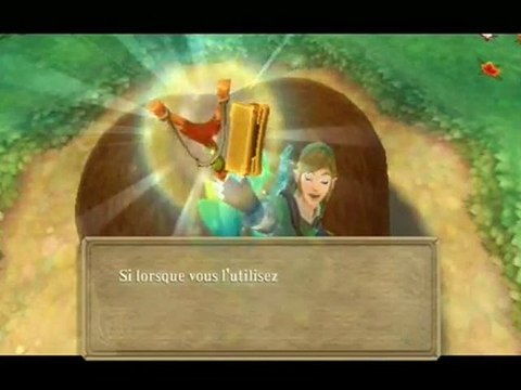 zelda skyward sword 03-1er objet & 1er temple